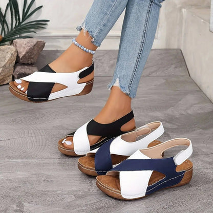 Nicole™ – Sandalias ortopédicas de punta abierta