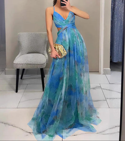 La Chispa | Vestido Maxi Elegancia Floral