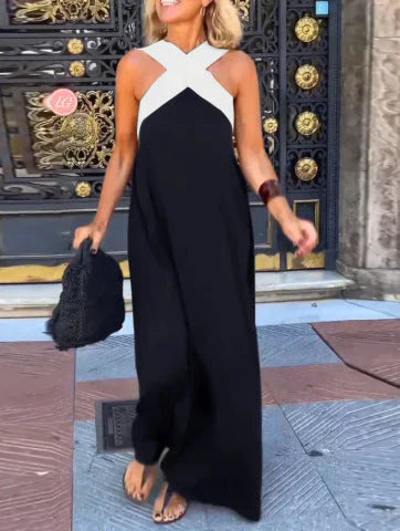 Quirine™ | Vestido Maxi con Cierre Cruzado