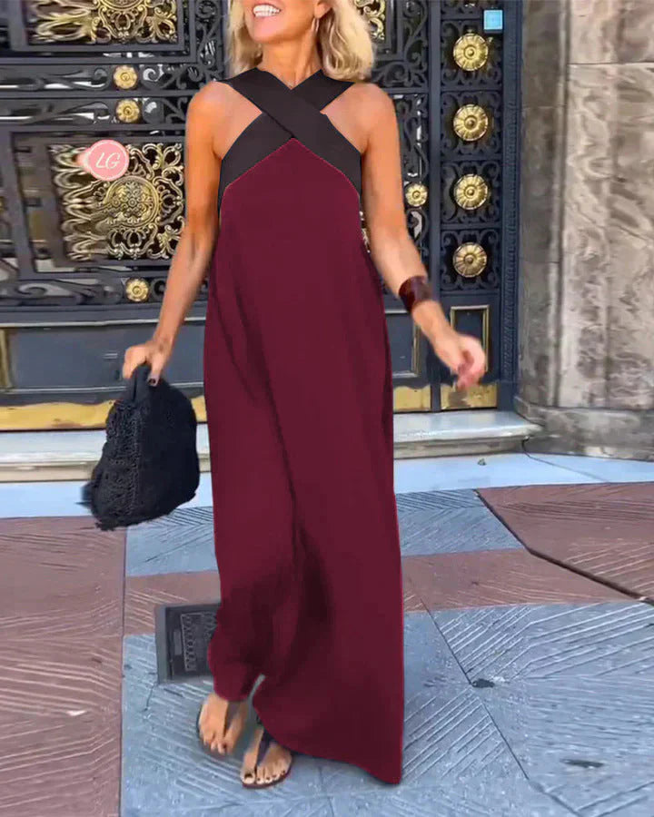 Quirine™ | Vestido Maxi con Cierre Cruzado