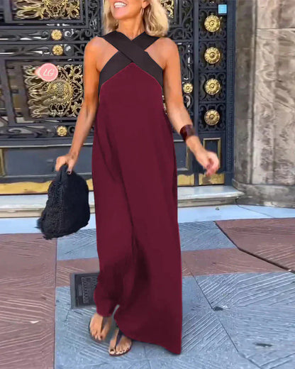Quirine™ | Vestido Maxi con Cierre Cruzado