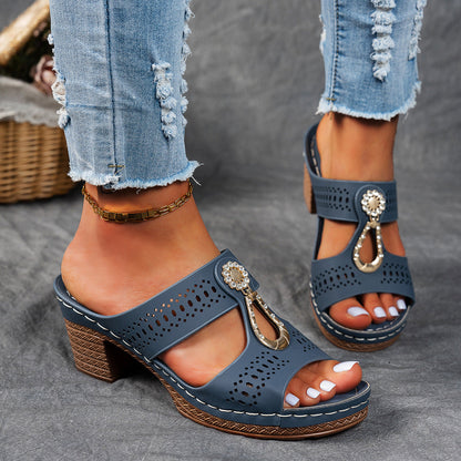 Isabella™ | Sandalias Comfort Ortopédicas con Tacón Alto
