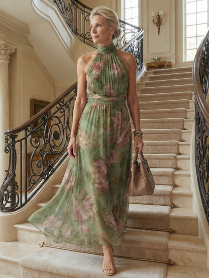 Mirelle | Vestido Midi con Escote Americano