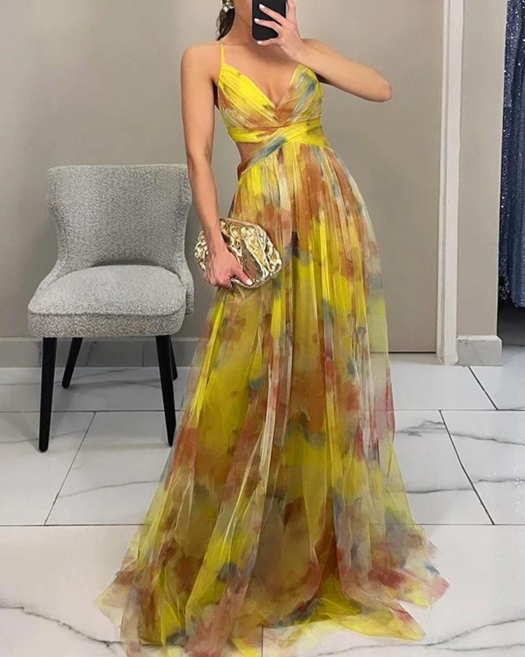 Lolita| Vestido Maxi Elegancia Floral