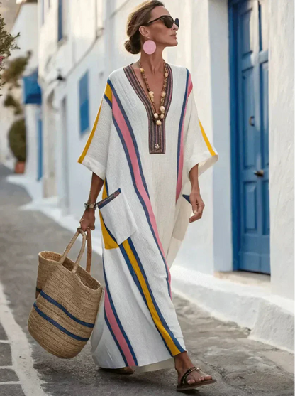 Vera™ | Vestido de flujo costero