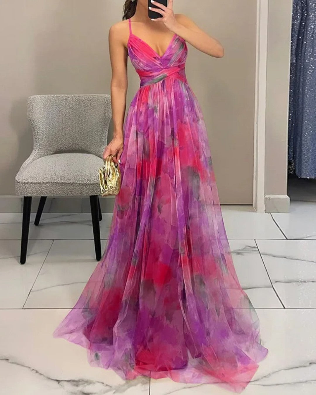 Lolita| Vestido Maxi Elegancia Floral