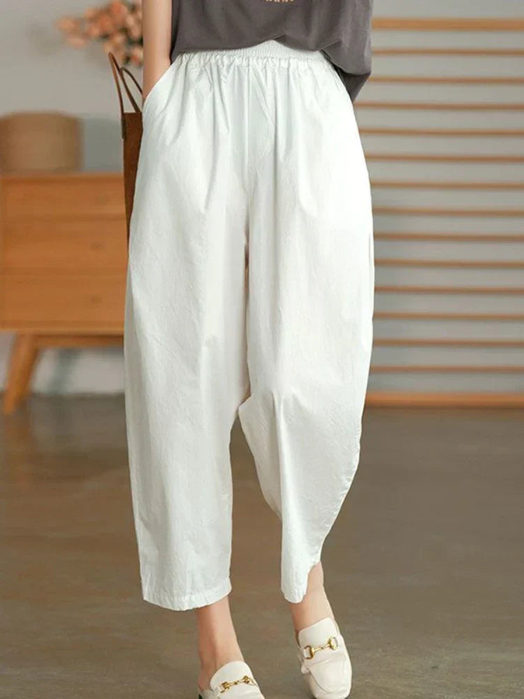 Isabella | Pantalones de Verano de Algodón
