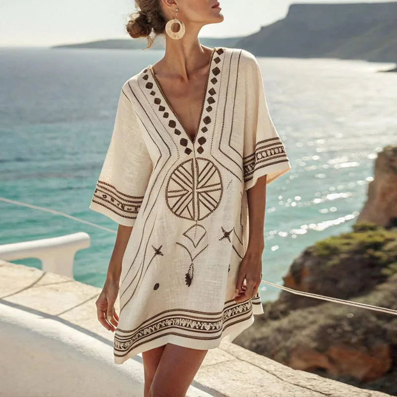 Danique - Elegante Vestido de Playa para un Look Veraniego