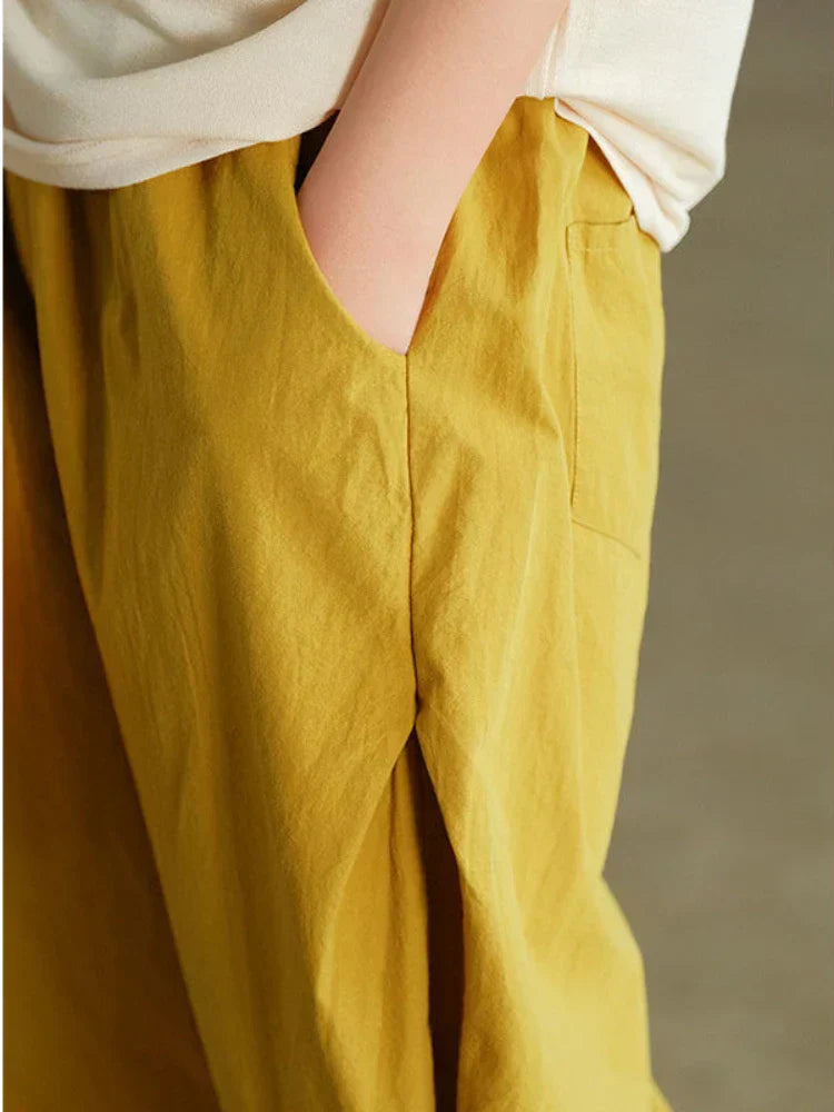Isabella | Pantalones de Verano de Algodón