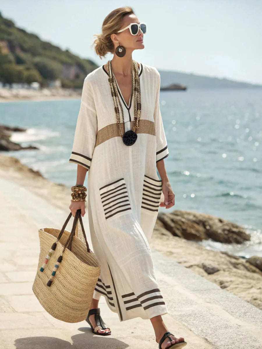 Vestido Lia™ Coastal Flow
