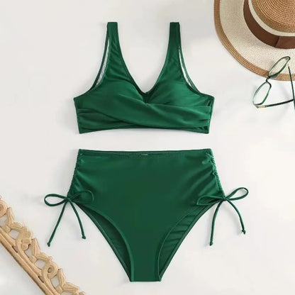 Sarena | Tu conjunto de bikini modelador de abdomen con un elegante escote en V