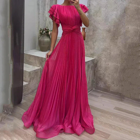 Vestido de Noche Plisado Rory