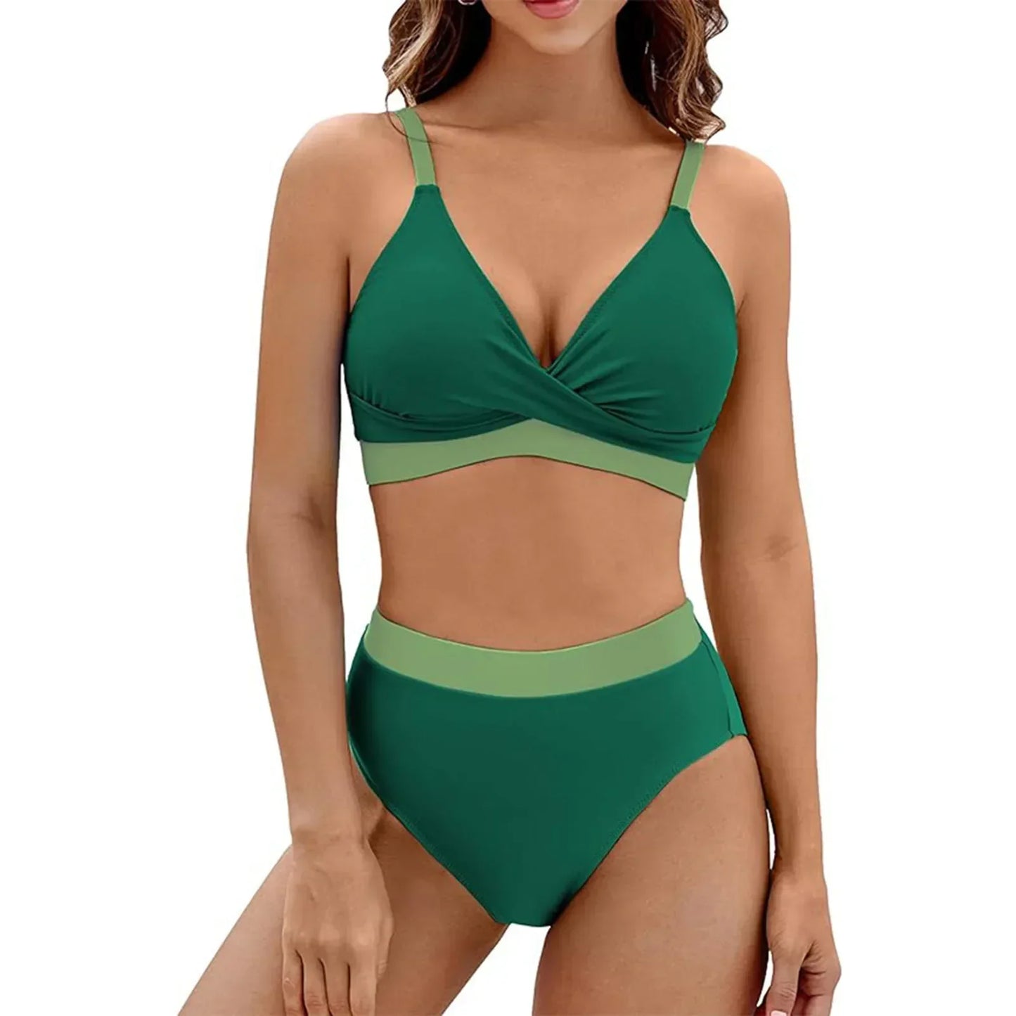 Sarena | Tu conjunto de bikini modelador de abdomen con un elegante escote en V