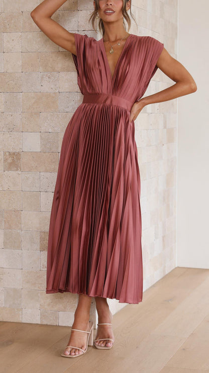 La Scintilla | Vestido Elegante Plisado