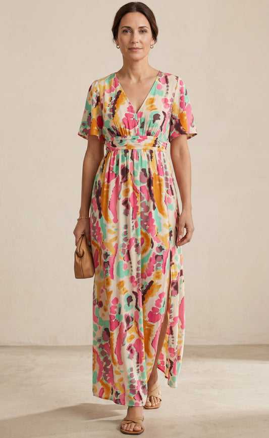 Yuki | Vestido Tie-Dye V