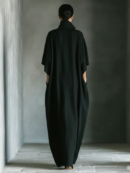 Alessandra™ | Vestido largo con mangas kimono