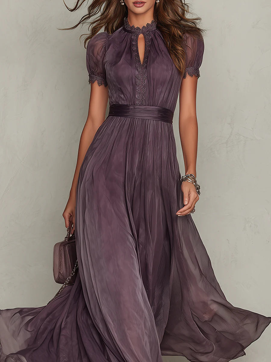 Flavia • Vestido largo violeta