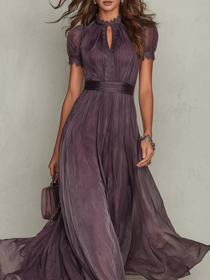 Flavia • Vestido largo violeta