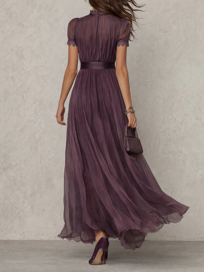 Flavia • Vestido largo violeta