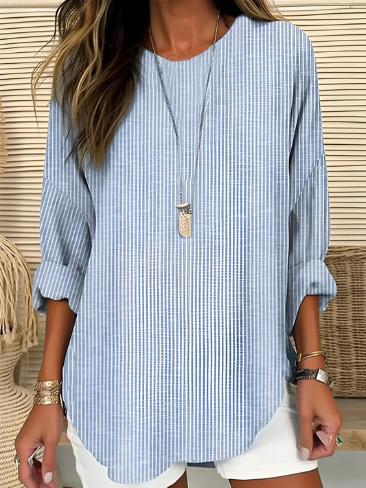 Rhea™ | Blusa a rayas