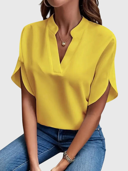Beatrix™ | Camisa de cuello en V