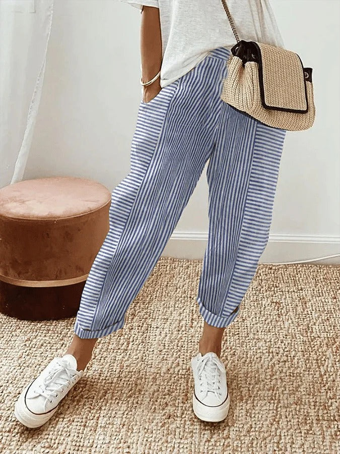 Lola | Pantalones Anchos Casual de Verano