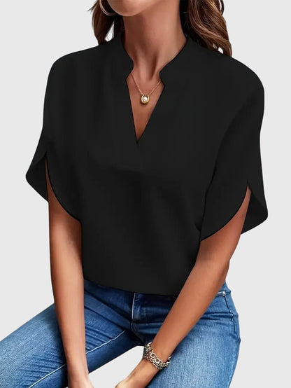 Beatrix™ | Camisa de cuello en V