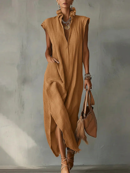 Vestido sin mangas Alexa para mujer
