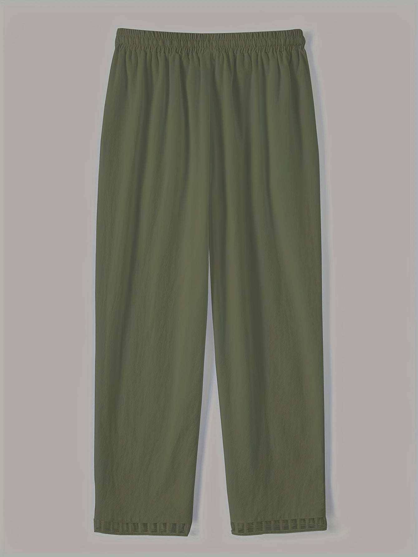 Wren – Pantalones Cropped Relax con Detalles en Contraste