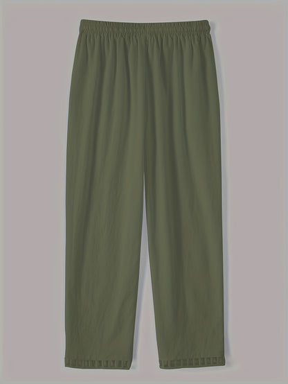 Wren – Pantalones Cropped Relax con Detalles en Contraste