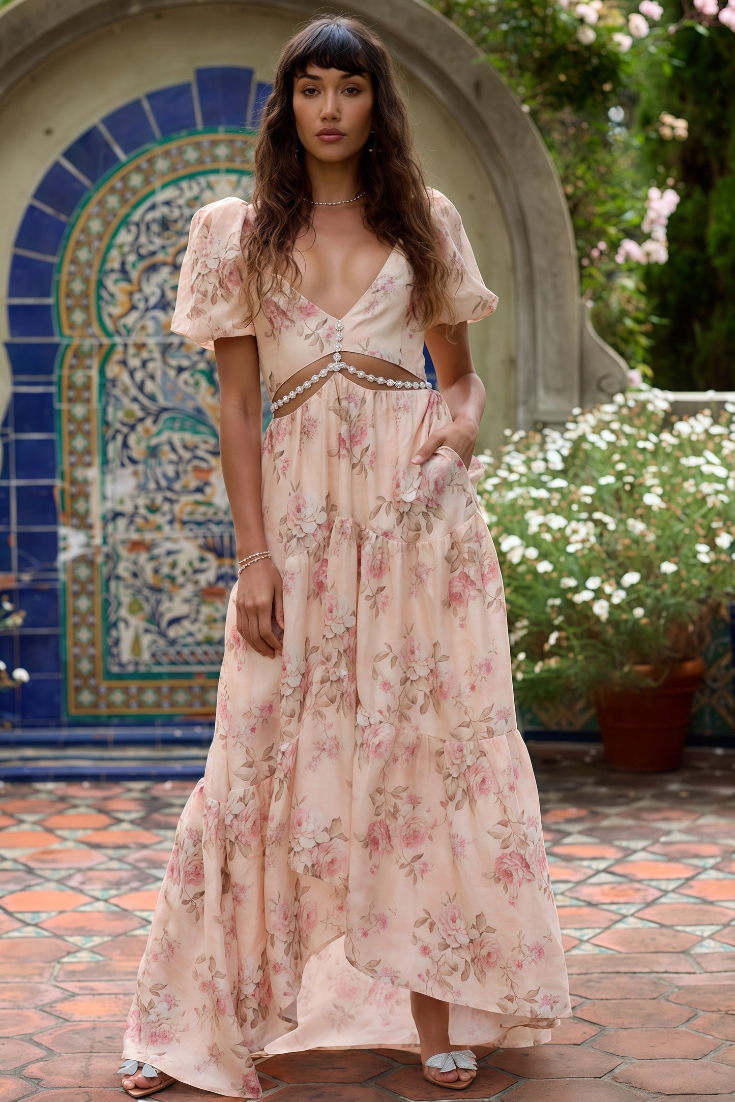 Layla™ | Vestido Elegante Flotante