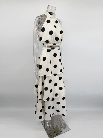 Conjunto Luna Polka – Elegancia atemporal