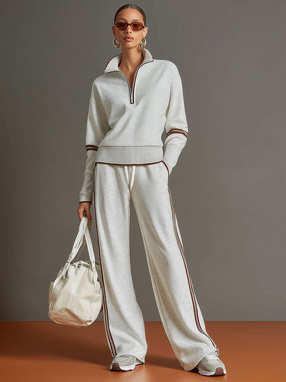 Marietta – sudadera y pantalón de pierna ancha