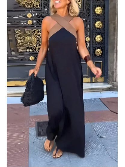 Quirine™ | Vestido Maxi con Cierre Cruzado
