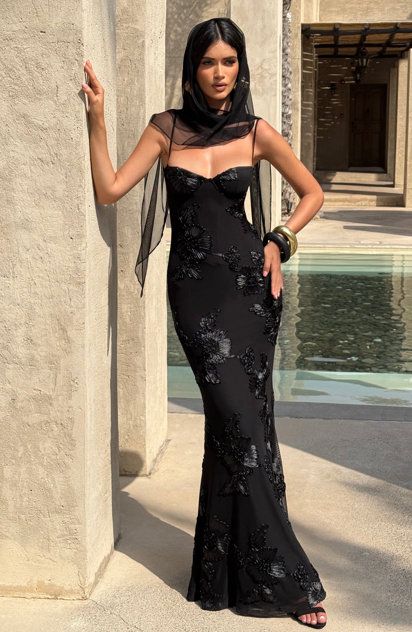 Vestido largo Nefertiti