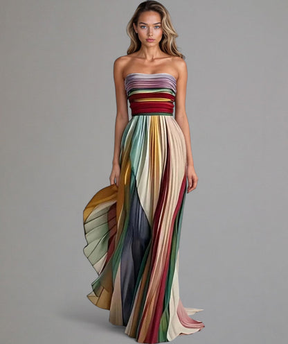 Talma™ | Vestido A-Line Sin Tirantes Sin Esfuerzo