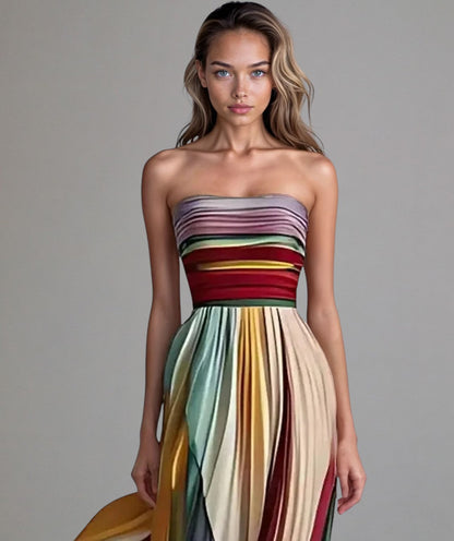 Talma™ | Vestido A-Line Sin Tirantes Sin Esfuerzo