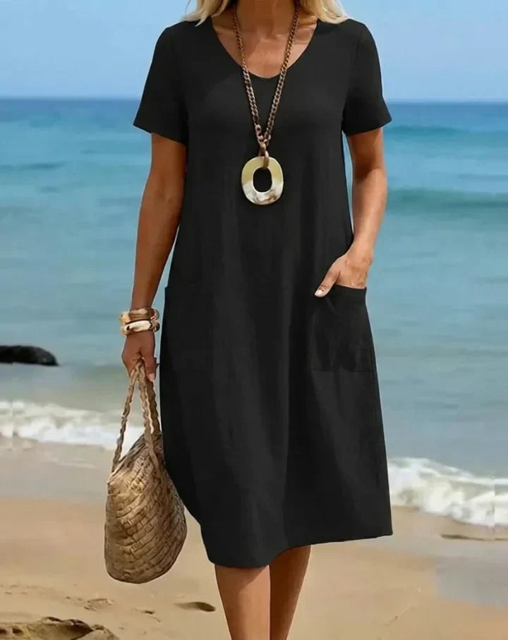 Oriane™ | Vestido Maxi Casual Fluido